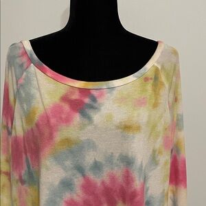 Bibi Tie-Dye Long Sleeve Women's Top